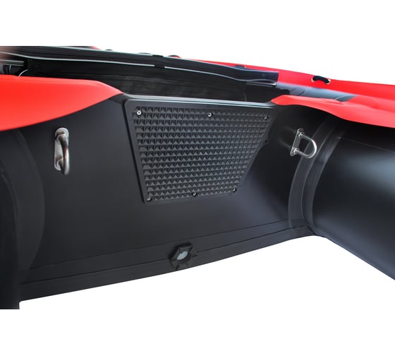 Надувная лодка SMarine ПВХ моторно-гребная SDP Strong 380, черный красный SDP-MAX-380-Strong-BR