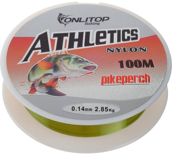Леска ONLITOP Pike perch, d=0.14 мм, 100 м 1232719 1