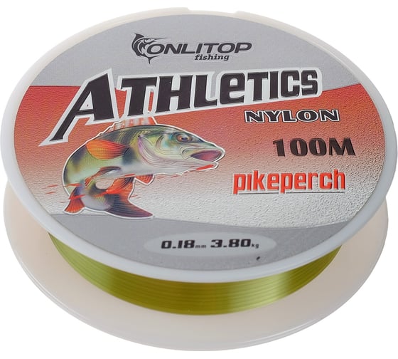 Леска ONLITOP Pike perch, d=0.18 мм, 100 м 1232721