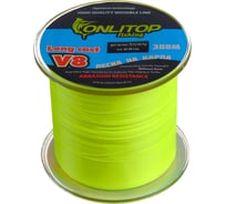 Капроновая леска ONLITOP V8 на карпа, желтая d=0.30 мм, 300 м, 12.06кг 132370