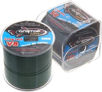 Капроновая леска ONLITOP V8 на карпа, темно-зеленая d=0.24 мм, 300 м, 8.44 кг 132376