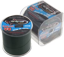 Капроновая леска ONLITOP V8 на карпа, темно-зеленая d=0.22 мм, 300 м, 6.95 кг 132375