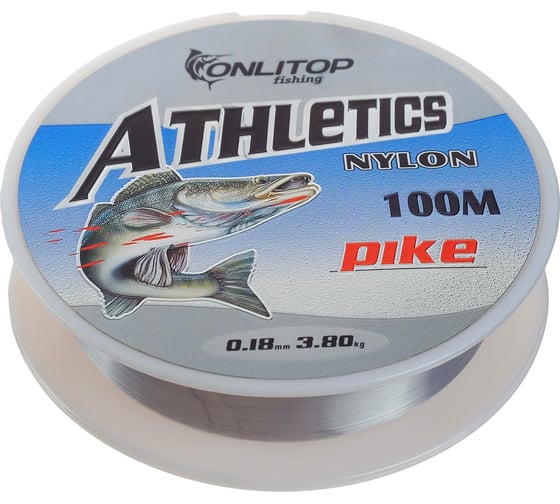 Леска ONLITOP Pike, d=0.18 мм, 100 м 1232715 1