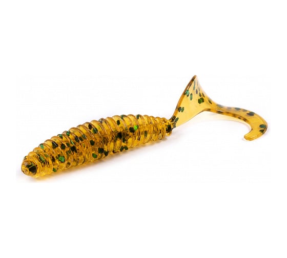Твистеры съедобные искусственные Lucky John LJ Pro Series ULTRAWORM CURLY 4,0in (10.16)/PA19 5шт 140214-PA19 1