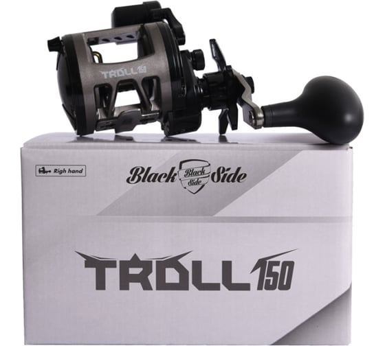 Катушка мультипликаторная Black Side TROLL 150. передаточное число 5.1:1 BSTT150