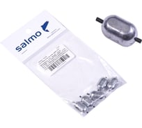 Груза на силиконовкой трубке SALMO OVAL 18.0г, 5шт SOVS-0180