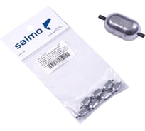 Груза на силиконовкой трубке SALMO OVAL 06.0г, 7шт SOVS-0060