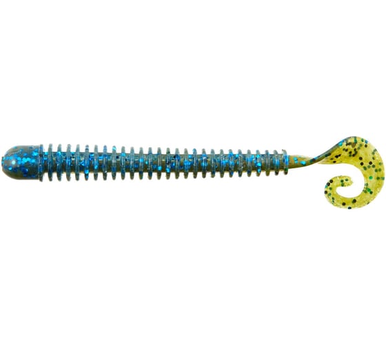 Съедобные искусственные твистеры LUCKY JOHN LJ Pro Series BALLIST 4.8in, цвет T59, 5шт. 140172-T59 1