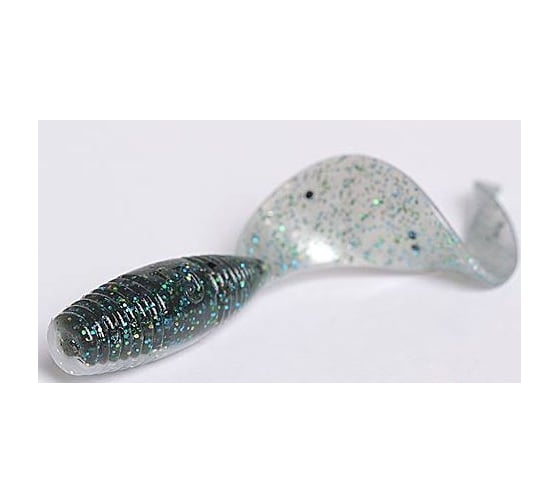 Съедобные искусственные твистеры LUCKY JOHN LJ Pro Series J.I.B TAIL 1.5in, цвет T39, 15шт. 140121-T39