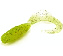 Съедобные искусственные твистеры LUCKY JOHN LJ Pro Series J.I.B TAIL 1.5in, цвет S15, 15шт. 140121-S15