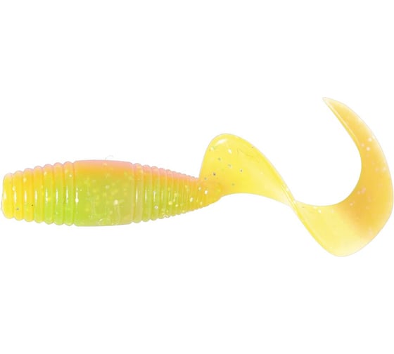 Съедобные искусственные твистеры LUCKY JOHN LJ Pro Series J.I.B TAIL 2.0in, цвет T42, 10шт. 140122-T42 1
