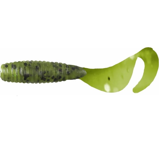 Съедобные искусственные твистеры LUCKY JOHN LJ Pro Series MICRO GRUB 1,0in, цвет PA01, 15шт. 140159-PA01