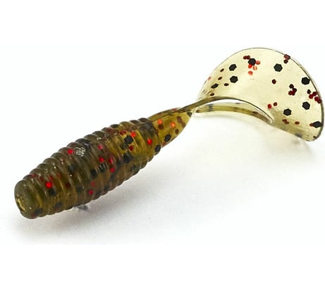 Съедобные искусственные твистеры LUCKY JOHN LJ Pro Series MICRO GRUB 1,0in, цвет PA03, 15шт. 140159-PA03
