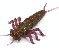 Съедобные искусственные твистеры LUCKY JOHN LJ Pro Series NAYADA 3.0in, цвет S13, 7шт. 140173-S13