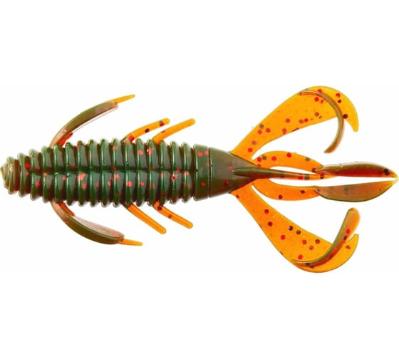 Съедобные искусственные твистеры LUCKY JOHN LJ Pro Series BUG 4.5in, цвет 085, 4шт. 140171-085