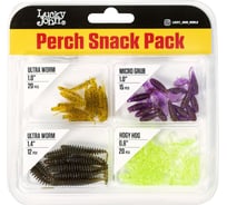 Твистеры и слаги съедобные искусственные Lucky John LJ Pro Series 01 SET набор микроджиг LJMG-001SET