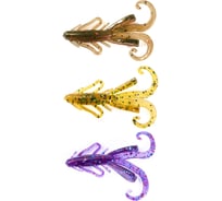 Твистеры съедобные искусственные Lucky John LJ Pro Series HOGY HOG 0,8in (02.03)/MIX1, 75шт 140199-MIX1