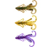 Твистеры съедобные искусственные Lucky John LJ Pro Series HOGY HOG 1.6in (04.10)/MIX1, 24шт 140109-MIX1