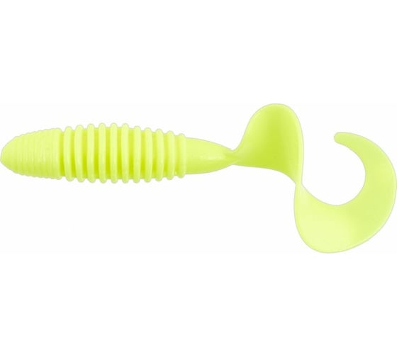 Съедобные искусственные твистеры LUCKY JOHN LJ Pro Series CRUSHER GRUB 4,5in, S88, 4шт. 140158-S88