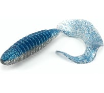 Съедобные искусственные твистеры LUCKY JOHN LJ Pro Series CRUSHER GRUB 4,5in, цвет T05, 4шт. 140158-T05