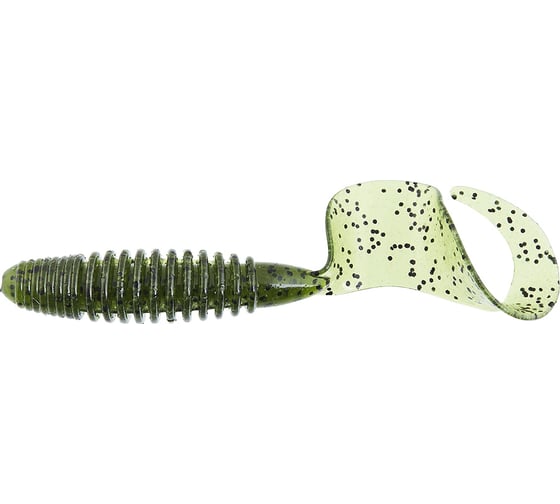 Съедобные искусственные твистеры LUCKY JOHN LJ Pro Series CRUSHER GRUB 3,9in, цвет PA01, 5шт. 140157-PA01
