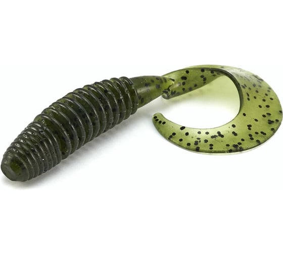Съедобные искусственные твистеры LUCKY JOHN LJ Pro Series CRUSHER GRUB 3,9in, цвет PA01, 5шт. 140157-PA01