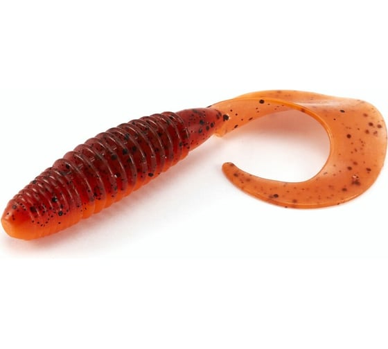 Съедобные искусственные твистеры LUCKY JOHN LJ Pro Series CRUSHER GRUB 3,9in, цвет T48, 5шт. 140157-T48