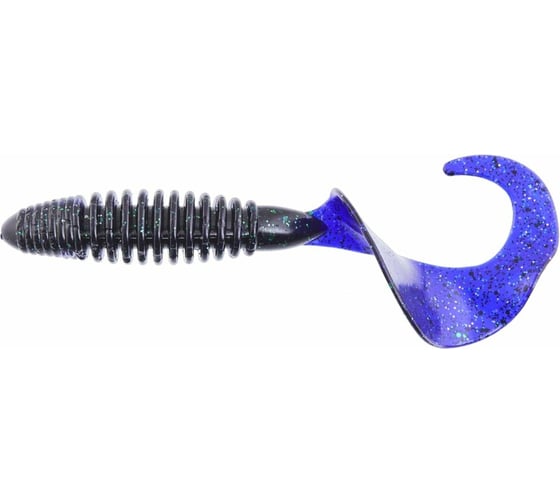 Съедобные искусственные твистеры LUCKY JOHN LJ Pro Series CRUSHER GRUB 3,9in, цвет T52, 5шт. 140157-T52