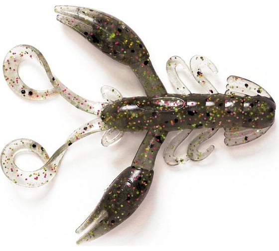Съедобные искусственные твистеры LUCKY JOHN LJ Pro Series ROCK CRAW 2.0in, цвет S21, 10шт. 140123-S21