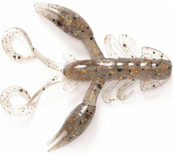 Съедобные искусственные твистеры LUCKY JOHN LJ Pro Series ROCK CRAW 2.0in, цвет S02, 10шт. 140123-S02