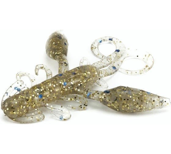 Съедобные искусственные твистеры LUCKY JOHN LJ Pro Series ROCK CRAW 2.0in, цвет CA35, 10шт. 140123-CA35 1