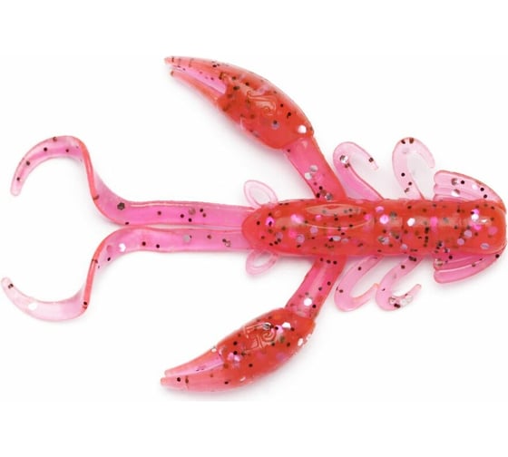 Съедобные искусственные твистеры LUCKY JOHN LJ Pro Series ROCK CRAW 2.0in, цвет 052, 10шт. 140123-052 1