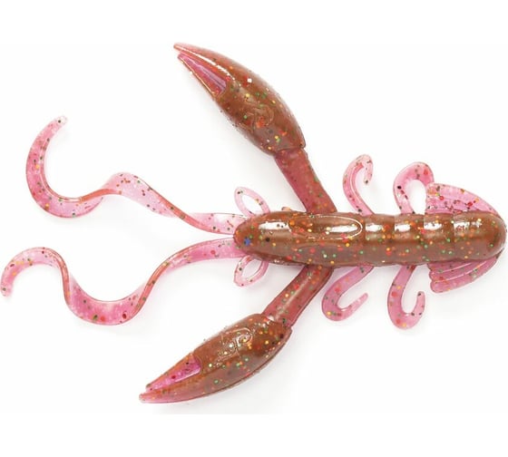 Съедобные искусственные твистеры LUCKY JOHN LJ Pro Series ROCK CRAW 2.0in, цвет S14, 10шт. 140123-S14
