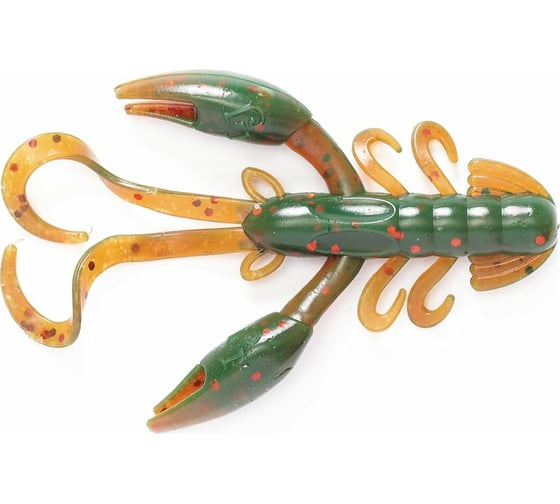 Съедобные искусственные твистеры LUCKY JOHN LJ Pro Series ROCK CRAW 2.8in, цвет 085, 6шт. 140117-085