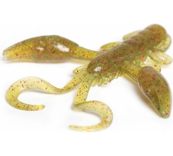 Съедобные искусственные твистеры LUCKY JOHN LJ Pro Series ROCK CRAW 2.8in, цвет SB05, 6шт. 140117-SB05