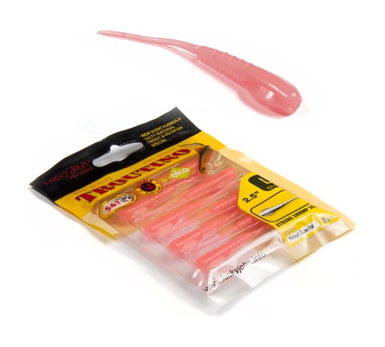 Съедобные искусственные твистеры LUCKY JOHN LJ Pro Series TROUTINO 2.1in, цвет S20, 10шт. 140125-S20 1