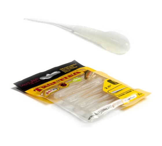 Съедобные искусственные твистеры LUCKY JOHN LJ Pro Series TROUTINO 2.1in, цвет 033, 10шт. 140125-033