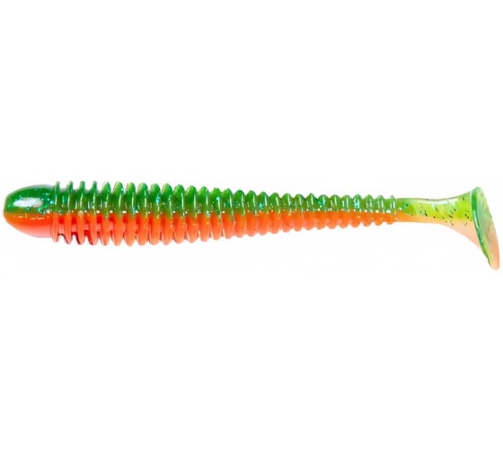 Съедобные искусственные виброхвосты LUCKY JOHN LJ Pro Series Spark Tail 4,0in, цвет  56, 5шт. 140168-T56