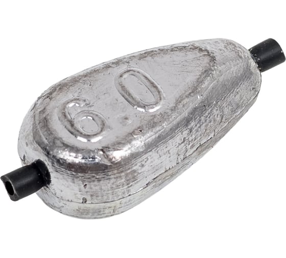 Груза на силиконовой трубке SALMO BULLET 06.0, 7шт SBUS-0060