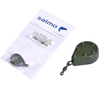 Грузило с вертлюгом SALMO BUN SWIVEL green, 050г SBS-050GR