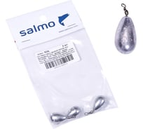 Груза с вертлюгом SALMO DROPLET SWIVEL 028г, 3шт SDS-028