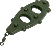 Груз с вертлюгом SALMO TURTLE SWIVEL green 140г STS-140GR