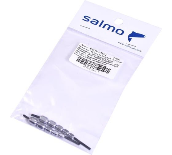 Груза косичка SALMO TAIL OVAL MIX1 0.5-2.0г, 2шт STOV-MIX1 1