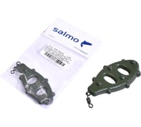 Груз с вертлюгом SALMO TURTLE SWIVEL green 100г STS-100GR
