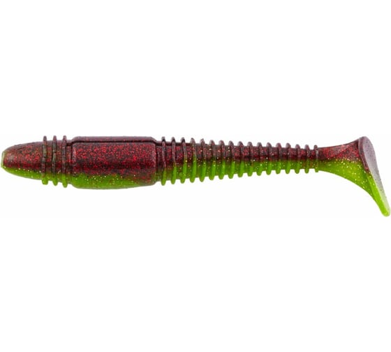 Съедобные искусственные виброхвосты LUCKY JOHN LJ Pro Series TIOGA FAT 3.9in, цвет T44, 5шт. 140146-T44
