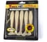 Съедобные искусственные виброхвосты LUCKY JOHN LJ Pro Series TIOGA FAT 3.9in, цвет 033, 5шт. 140146-033 3