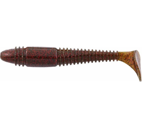 Съедобные искусственные виброхвосты LUCKY JOHN LJ Pro Series TIOGA FAT 3.9in, цвет PA03, 5шт. 140146-PA03