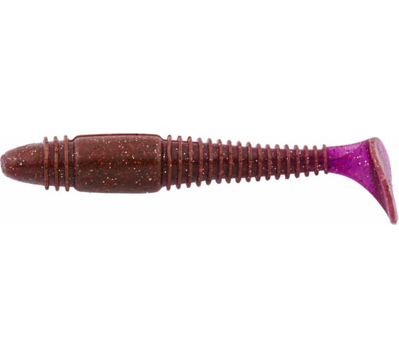 Съедобные искусственные виброхвосты LUCKY JOHN LJ Pro Series TIOGA FAT 3.9in, цвет S13, 5шт. 140146-S13