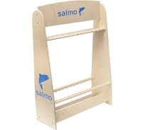 Деревянная стойка под удилища SALMO вместительность 30 штук R-7030