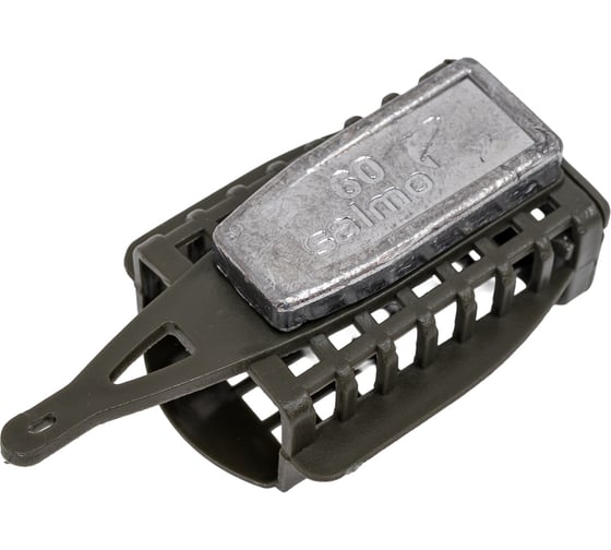 Фидерная кормушка SALMO FEEDER SQUARE с дном, 060г 8547-060